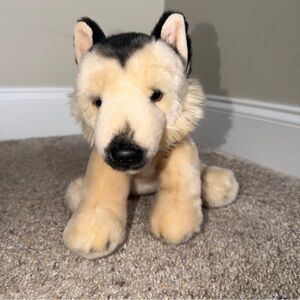GANZ Heritage Collection German Shepherd Dog Plush Stuffed Animal Realistic 9"